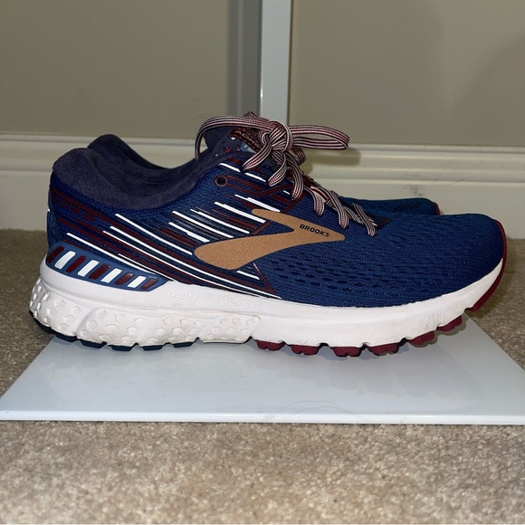 Brooks Adrenaline GTS 22 Running Shoes Women’s Size 8.5 USA Patriotic Edition - Picture 1 of 6